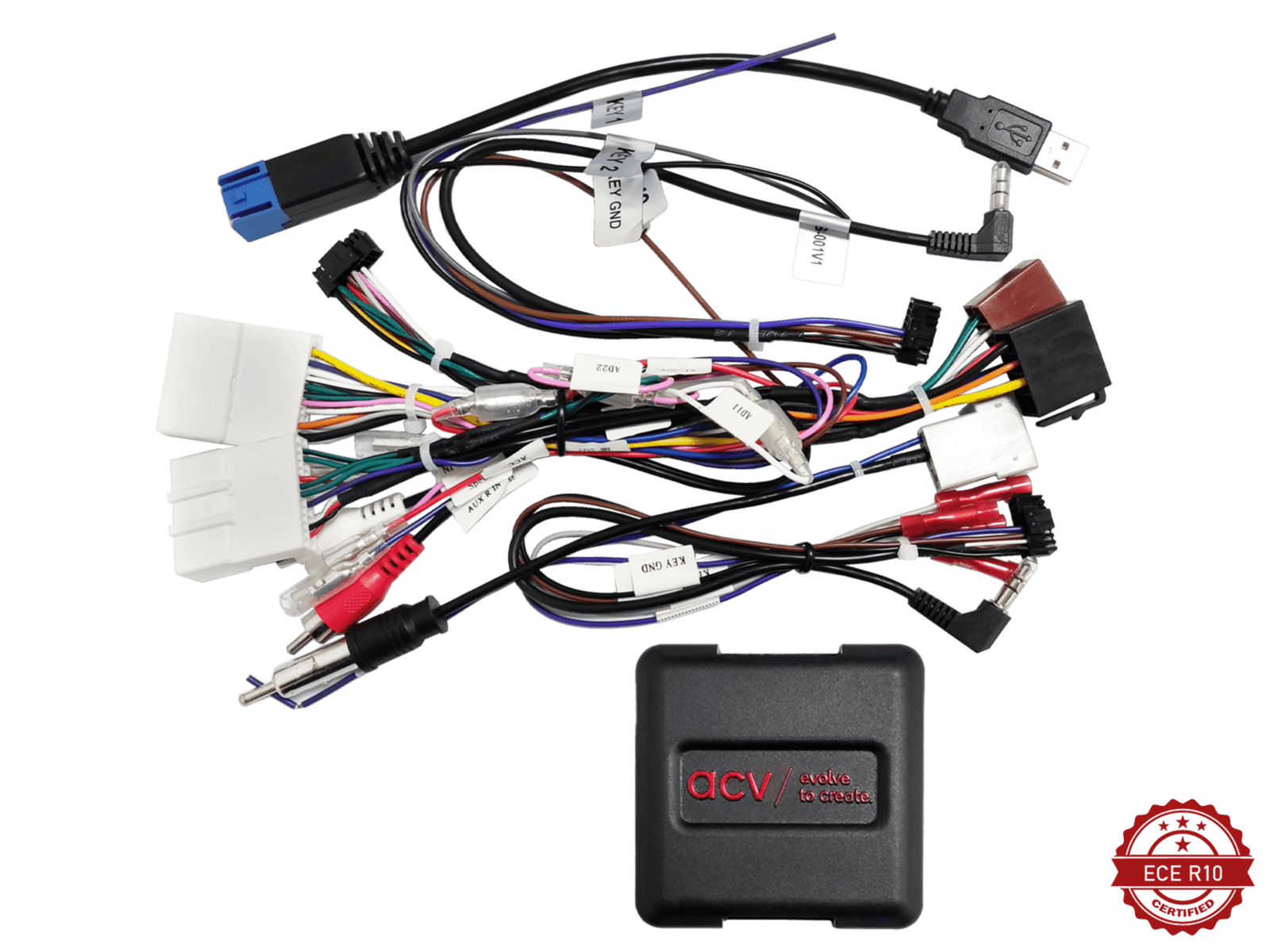 42xns011 – Nissan 20-Pin / 24-Pin avec USB/AUX