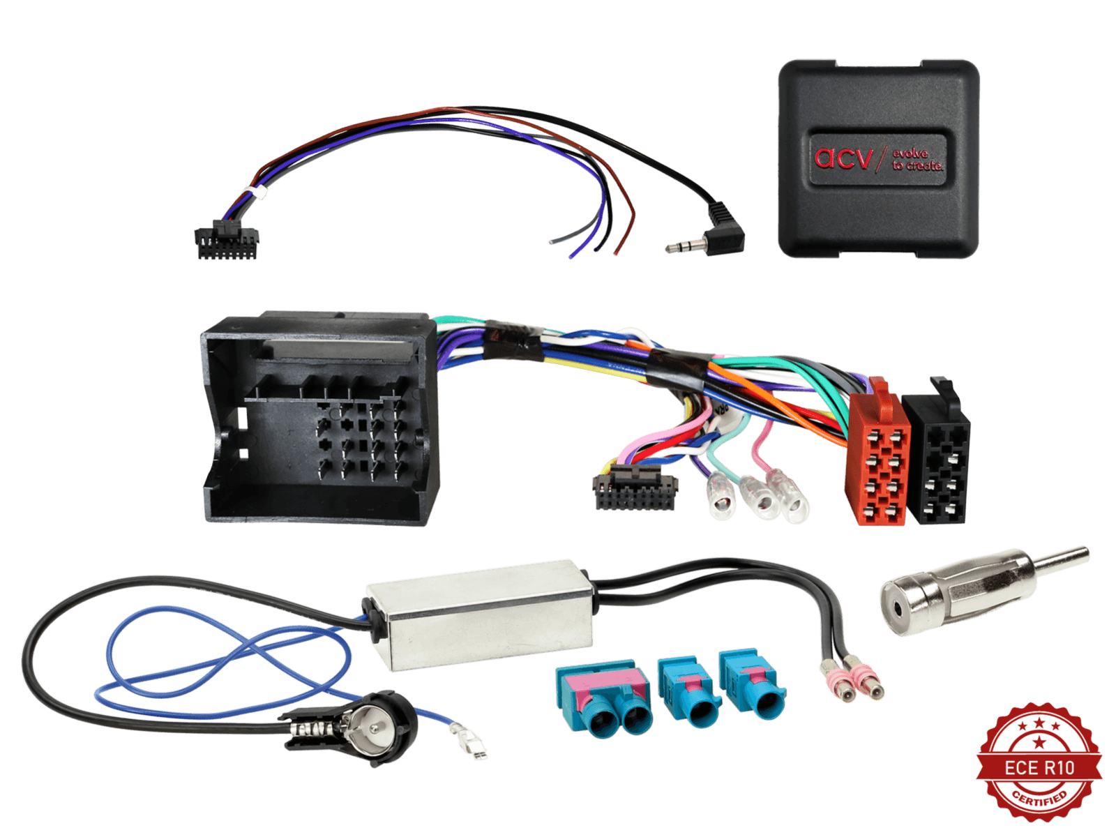 42xvw002 | Interface au volant | Universel | 40-Pin Quadlock Multilead