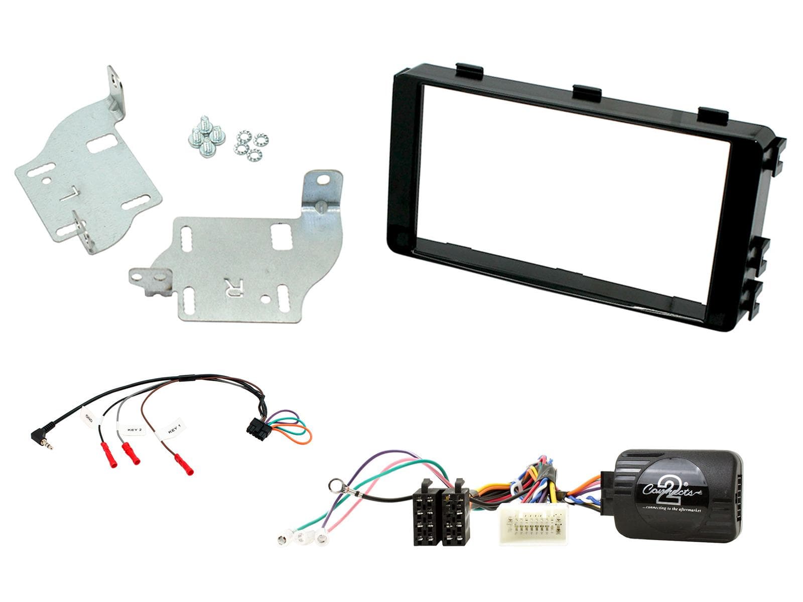 CTKMT09 | KIT d’installation multimédia | Mitsubishi, Fiat Outlander, L200, Fullback