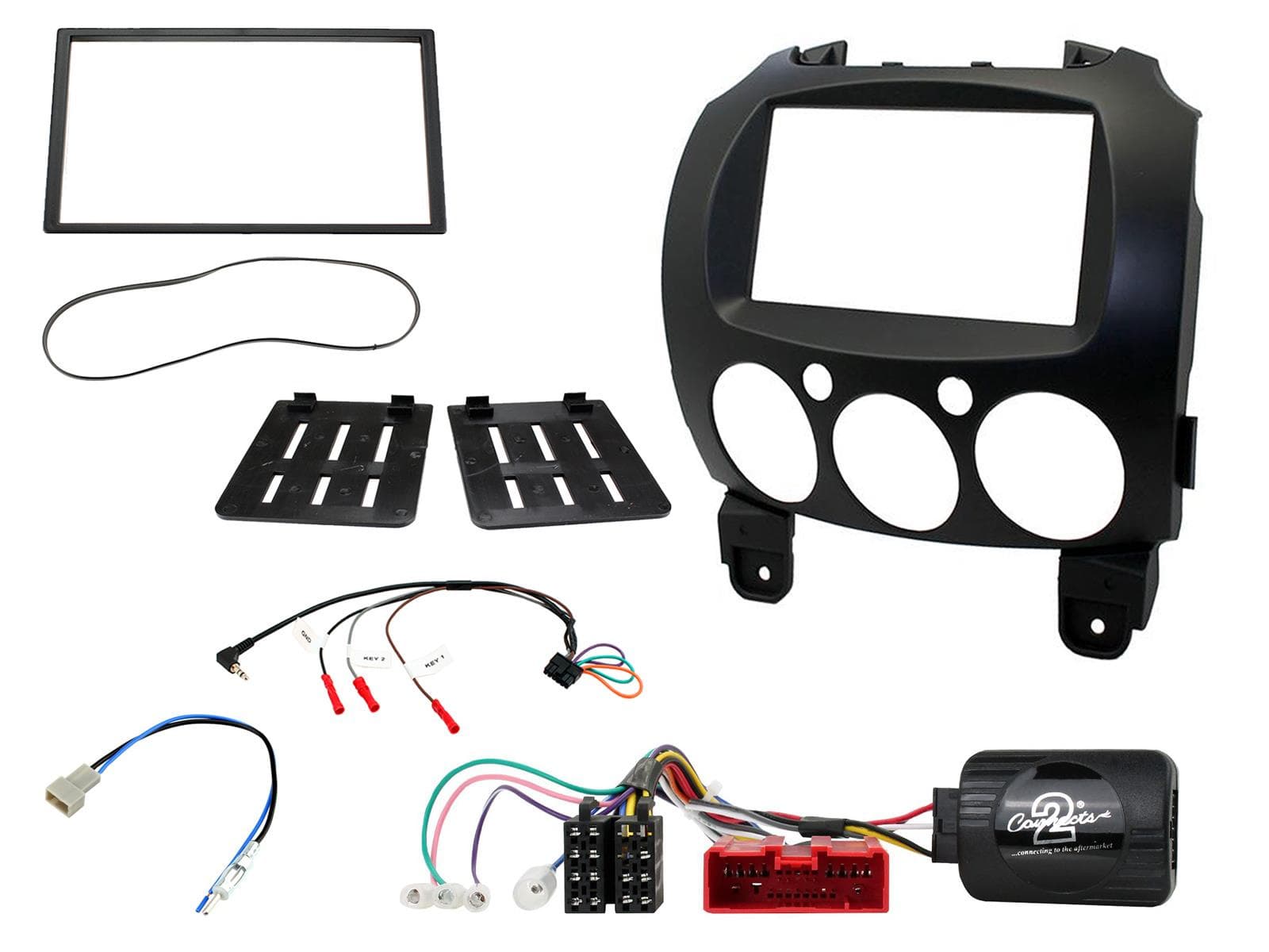 CTKMZ09 | KIT d’installation multimédia | Mazda 2