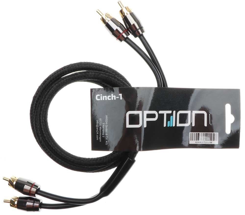 CINCH-1 | Câble RCA | 2 Canaux | 1 m