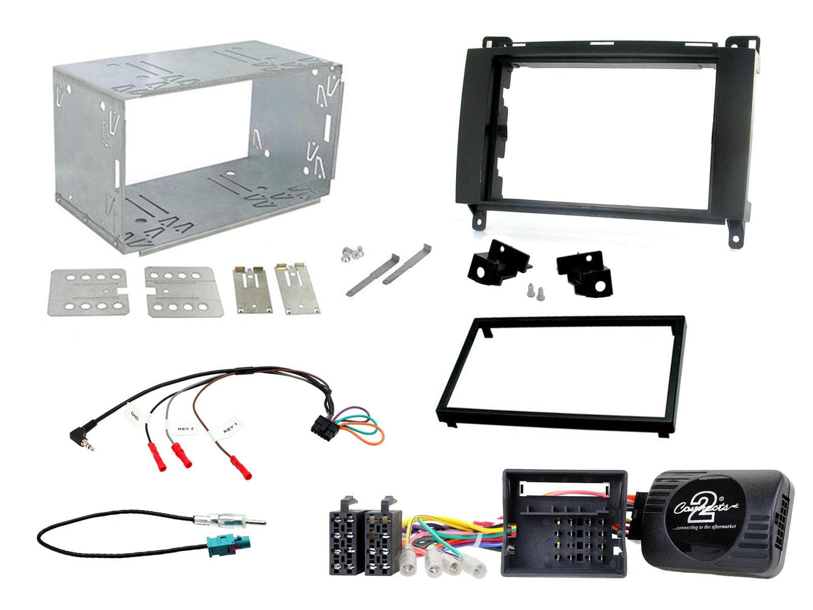 CTKMB12 | KIT d’installation multimédia | Mercedes Viano, Vito, Classe A, Classe B