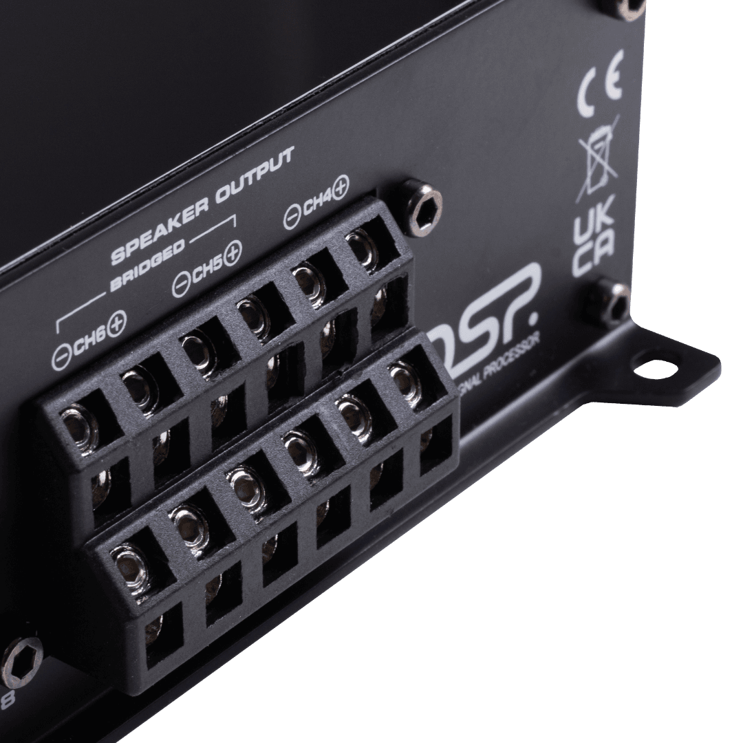 POWERBOX80.6-8DSP-V3 | Amplificateur DSP | Universel | 6 x 80 Watt RMS
