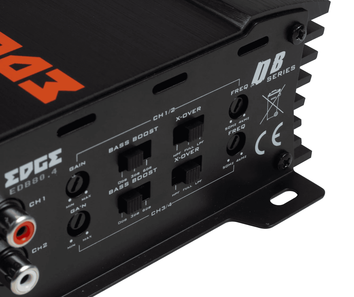 EDB80.4LITE-E2 | Amplificateur 4 Canaux | Universel | 4 x 80 Watts RMS