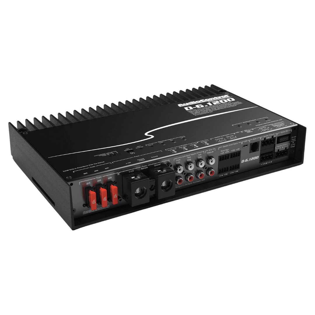 D-6.1200 | Amplificateur DSP | Universel | 6 x 125 Watts RMS
