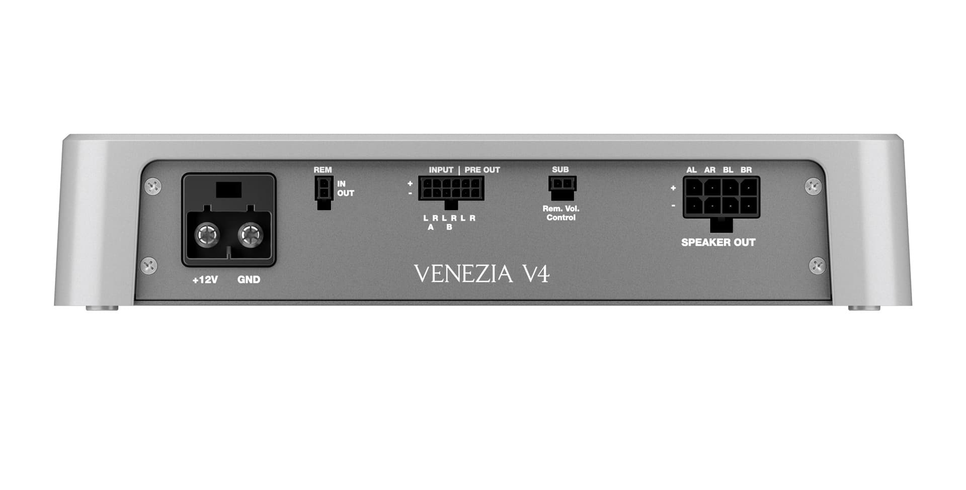 HZVENEZIAV4 | Amplificateur Marin 4 Canaux | Universel | 4 x 160W RMS (4Ω)