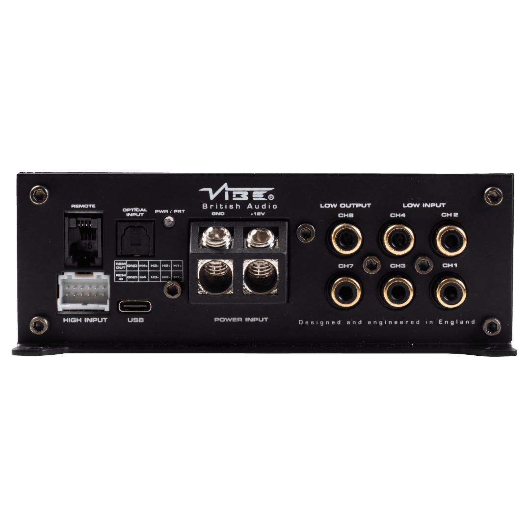 POWERBOX80.6-8DSP-V3 | Amplificateur DSP | Universel | 6 x 80 Watt RMS