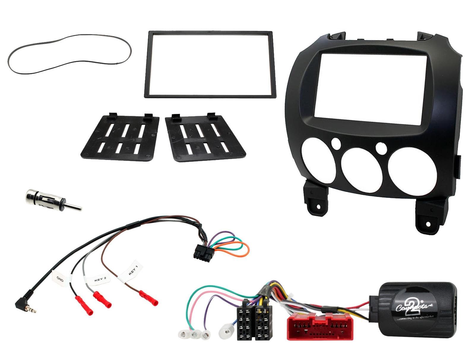 CTKMZ08 | KIT d’installation multimédia | Mazda 2
