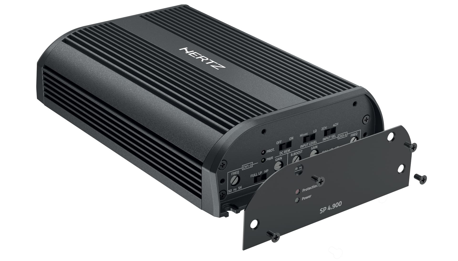 HZSP4.900 | Amplificateur 4 Canaux | Universel | 4 x 160 Watt RMS (4 Ω)