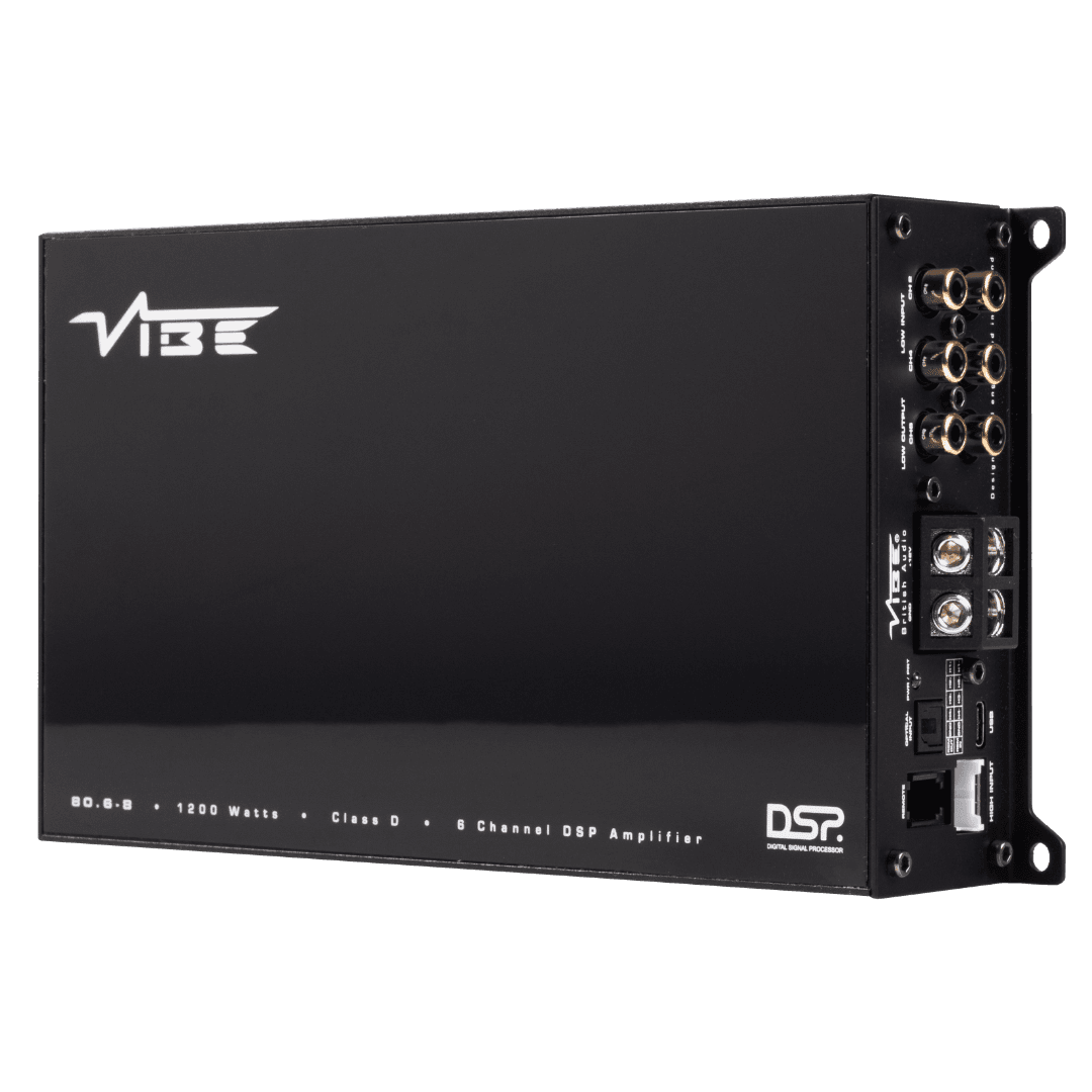 POWERBOX80.6-8DSP-V3 | Amplificateur DSP | Universel | 6 x 80 Watt RMS
