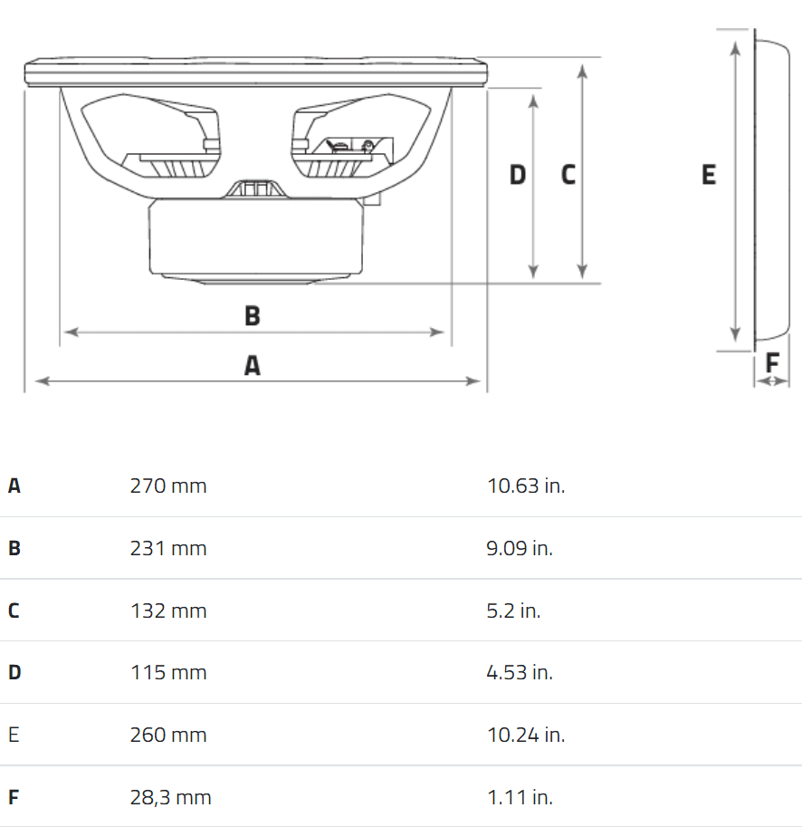 HZCS250S2 | Subwoofer | Universel | 25 cm / 300 Watt RMS