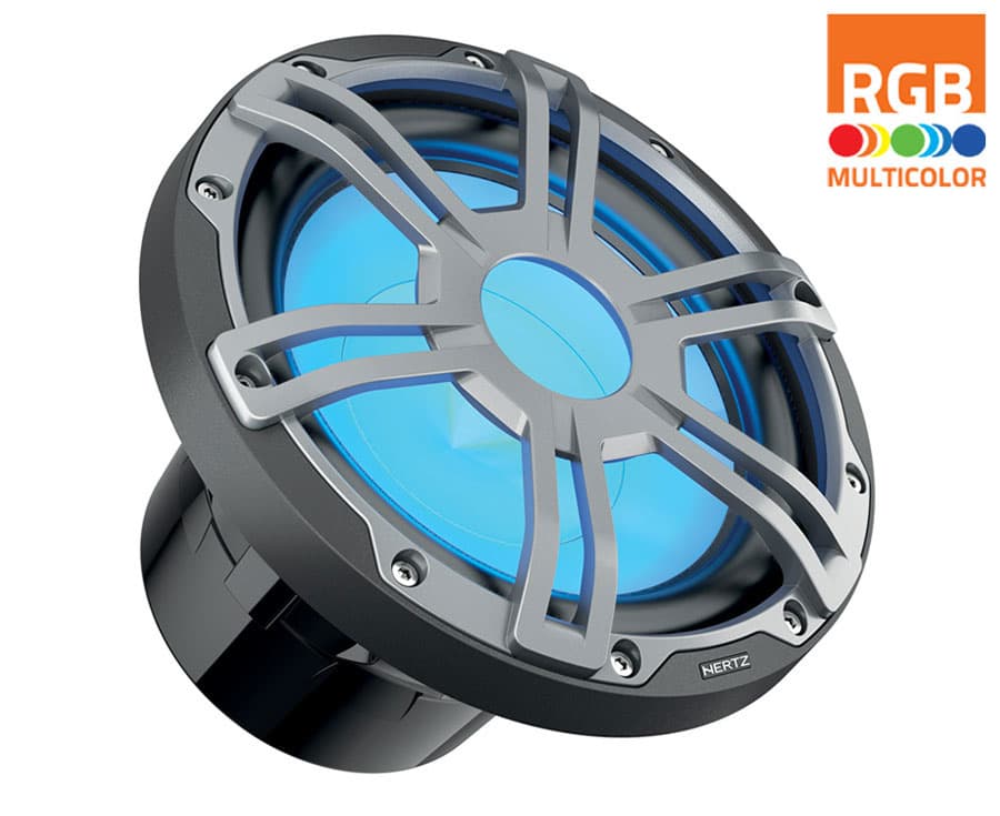 HZHMS10S2-LD-G – Subwoofer Marin 10" avec LED RGB