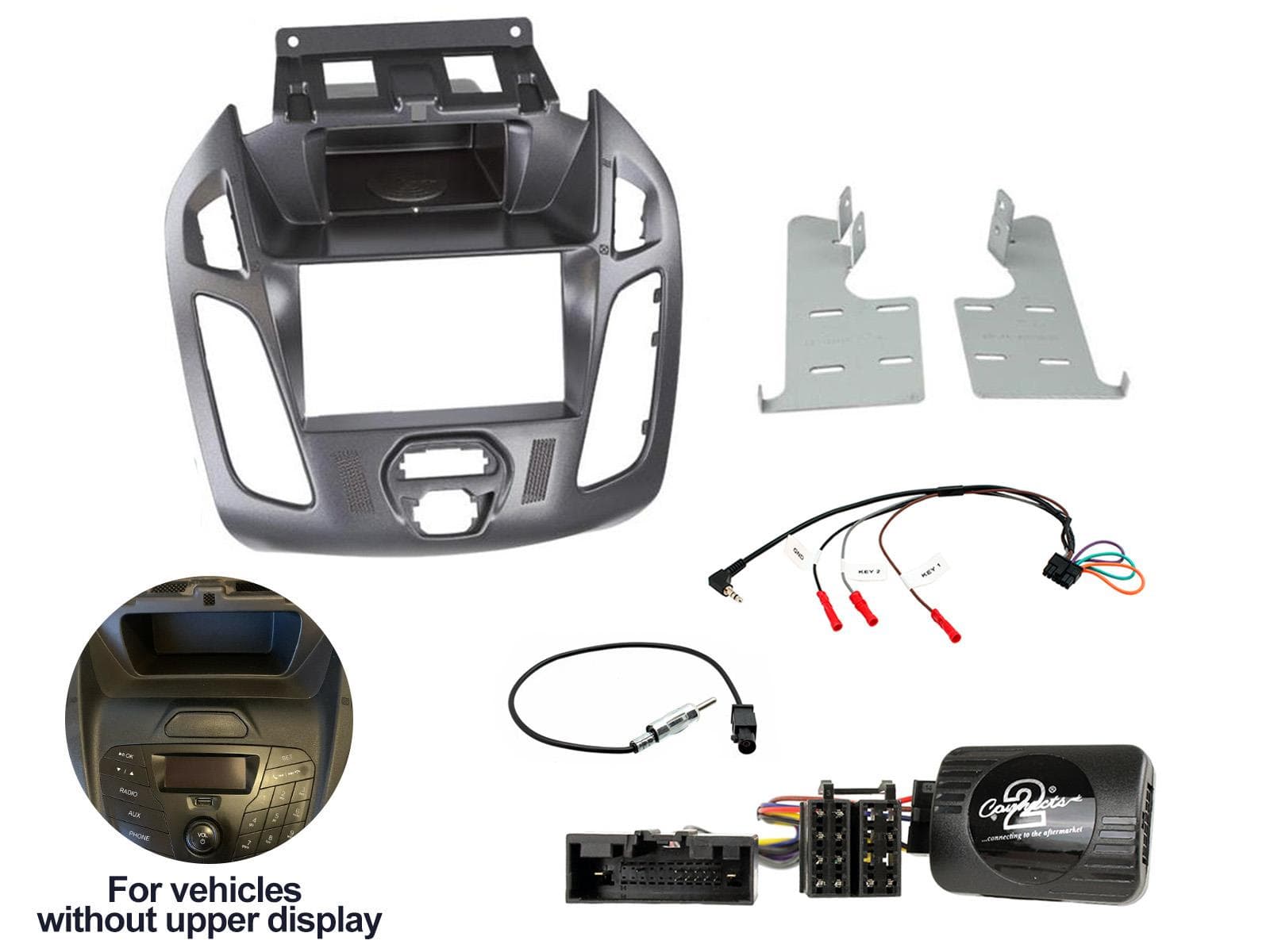 CTKFD82 | KIT d’installation multimédia | Ford Transit Connect