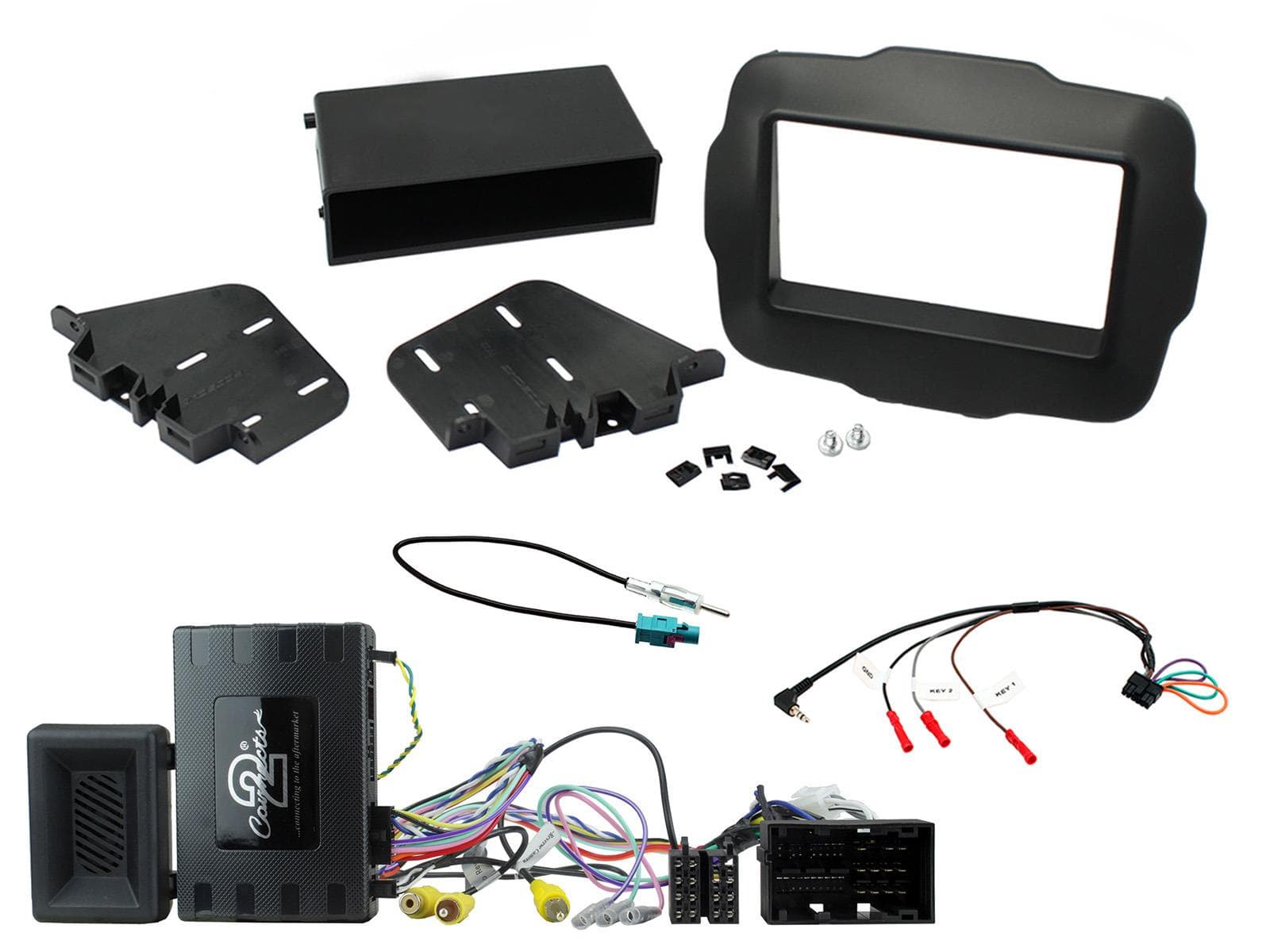 CTKJP02 | KIT d’installation multimédia | Jeep Renegade
