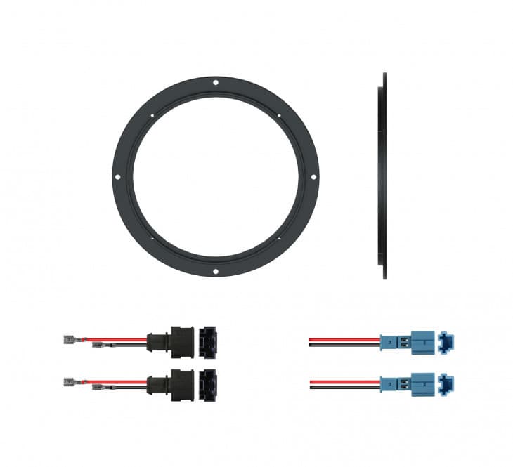 301.065-L | Anneaux d'adaptation | Mercedes-Benz Sprinter (W907) | 16,5 cm