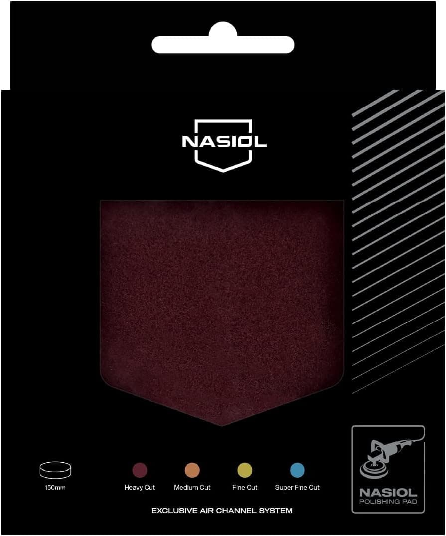 Heavy Cut (Burgundy) | Tampon de polissage | Universel | 150 mm