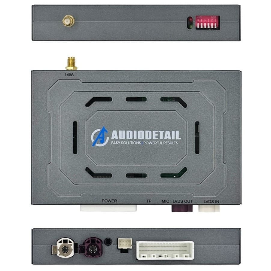 WJAU-5 | Boîtier CarPlay | Audi (MMI 3G Basic/Low, High, 3G+) | CarPlay & Android Auto Sans Fil