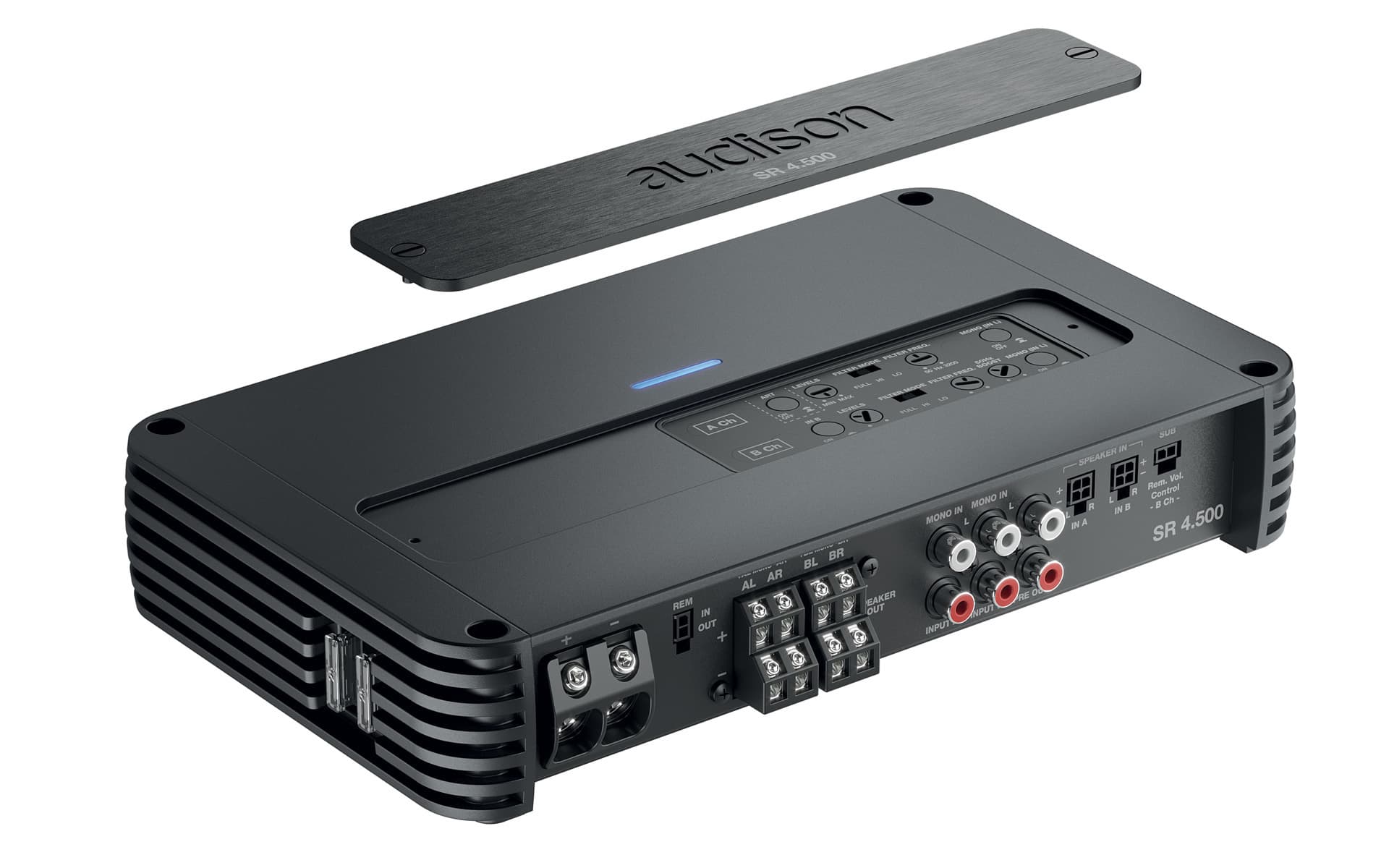 AUSR4.500V2 | Amplificateur 4 Canaux | Universel | 4 x 130 Watts RMS
