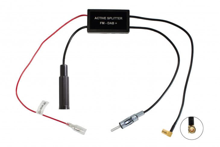 AD-ANT-UNI-SPLIT | Répartiteur d'antenne DAB+ | Universel | DIN vers SMB