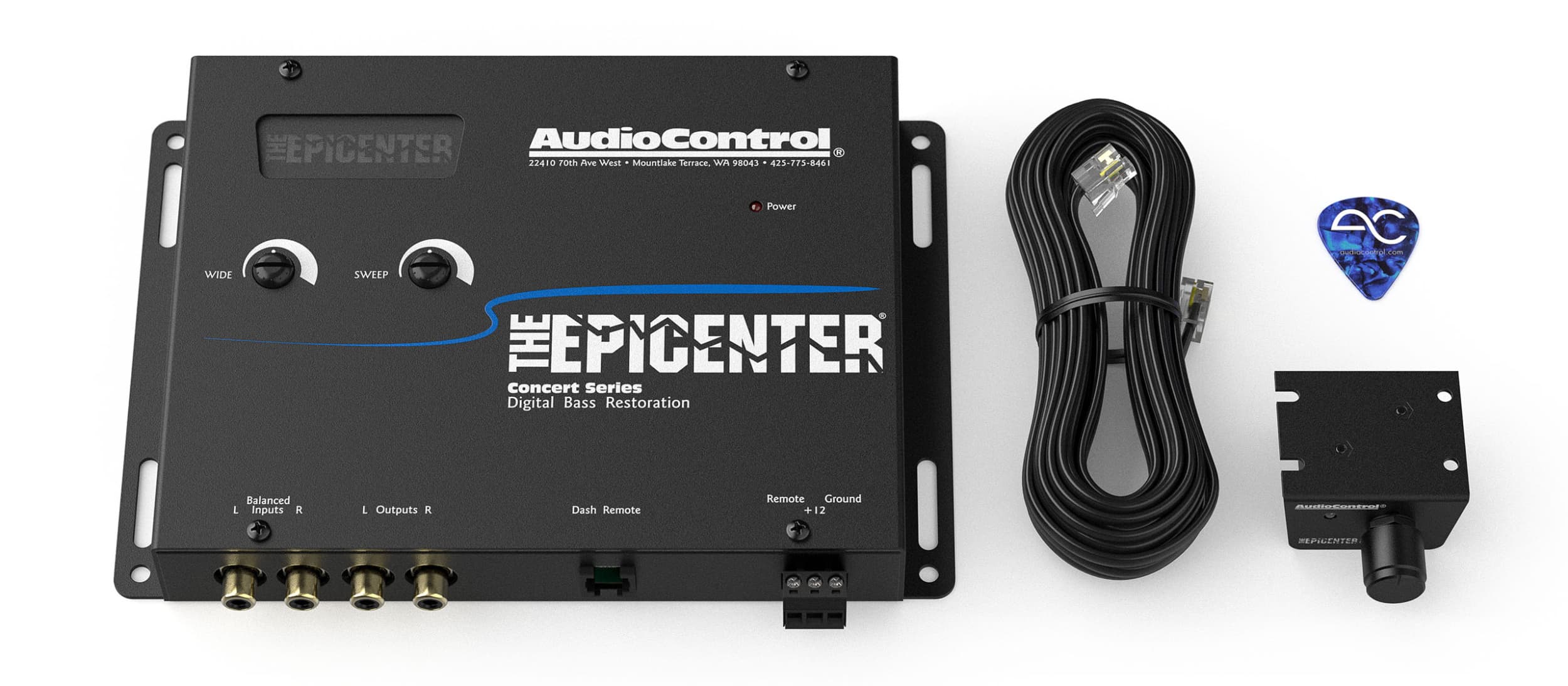 THE EPICENTER® CONCERT SERIES | Restaurateur de Basses Numérique | Universel | ParaBASS® Controls