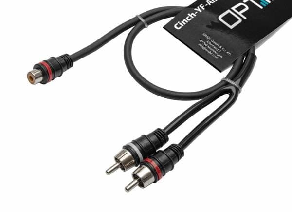 CINCH-YF-AIR | Répartiteur Y RCA | Universel | 2x Mâle > 1x Femelle