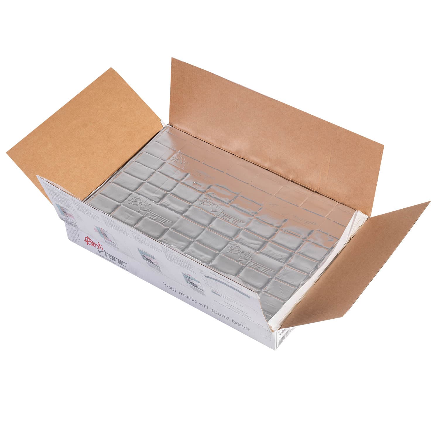 ANTIVIBESD25-V3 | Plaques d'Insonorisation | Universel | 25 Feuilles (2,48 m²)