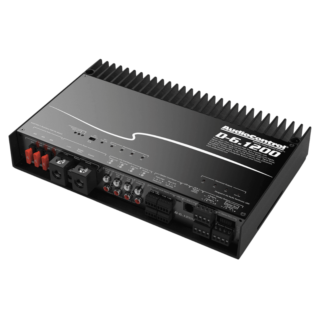 D-6.1200 | Amplificateur DSP | Universel | 6 x 125 Watts RMS