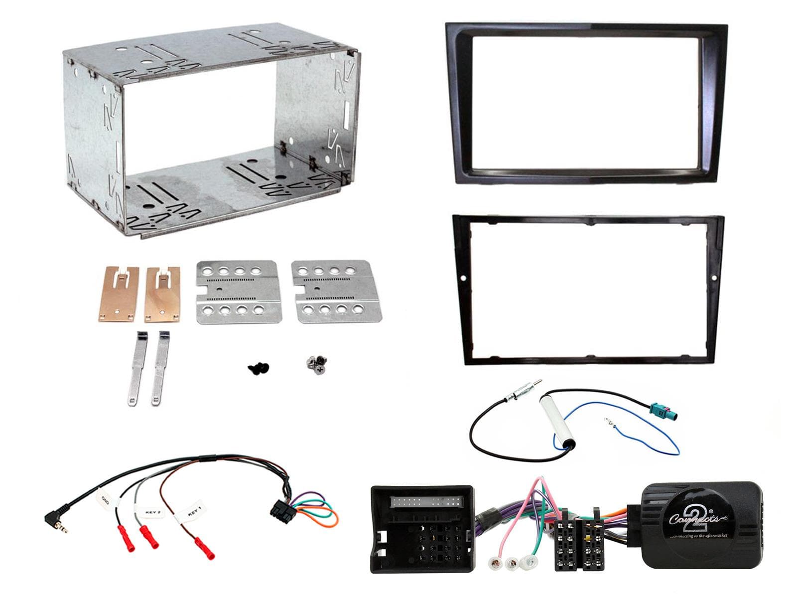 CTKOP34 | KIT d’installation multimédia | Opel Antara, Corsa, Zafira, Astra