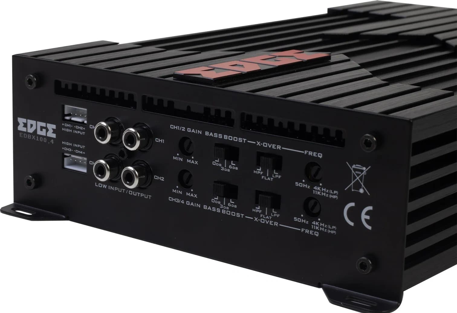 EDBX100.4-E1 | Amplificateur 4 Canaux | Universel | 4 x 80 Watt RMS @ 4 Ω
