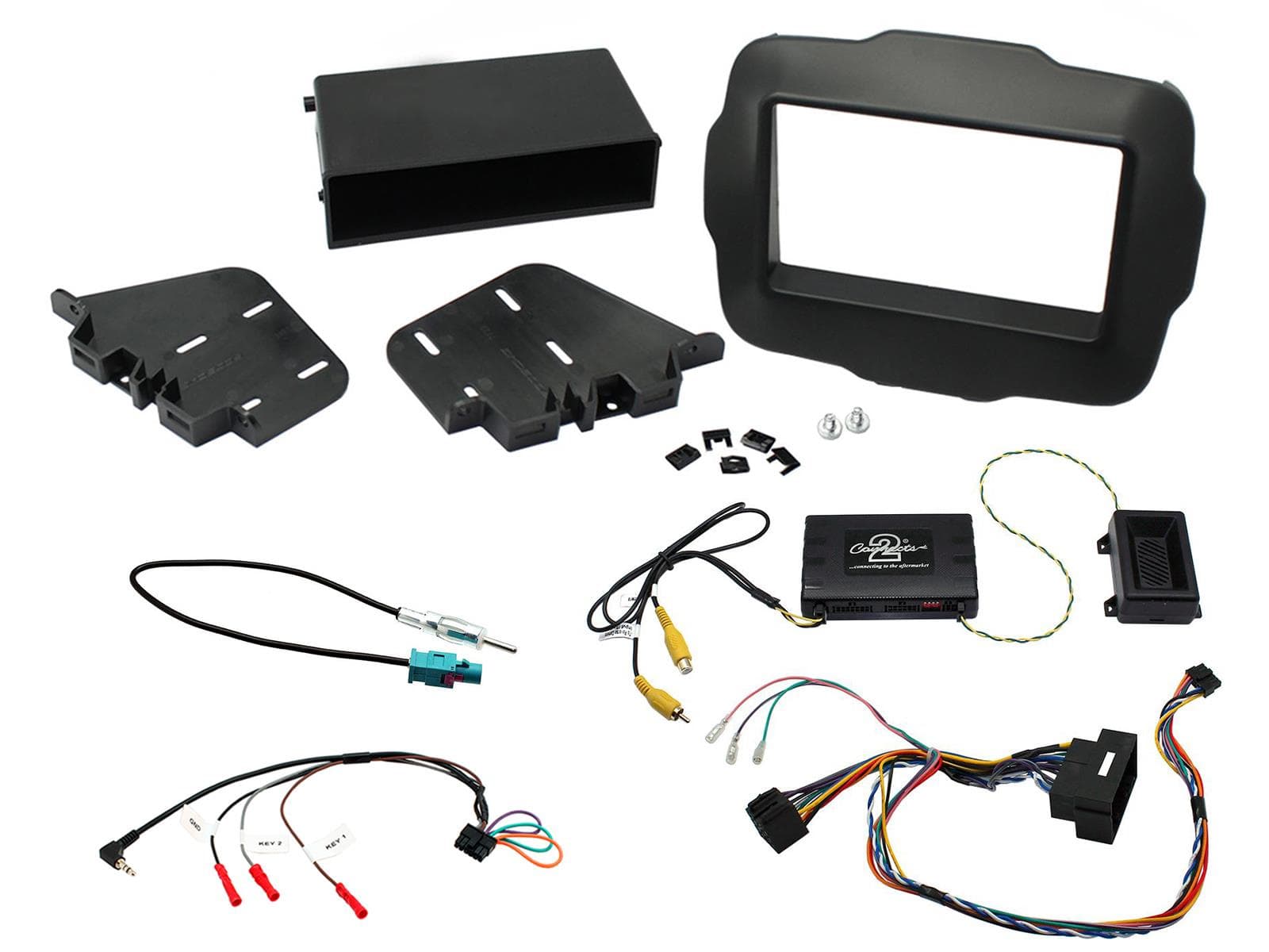 CTKJP01 | KIT d’installation multimédia | Jeep Renegade