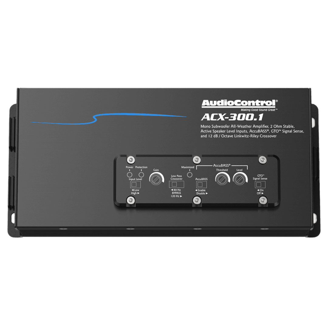 ACX-300.1 | Amplificateur Marine | Universel | 1 x 300 Watts RMS