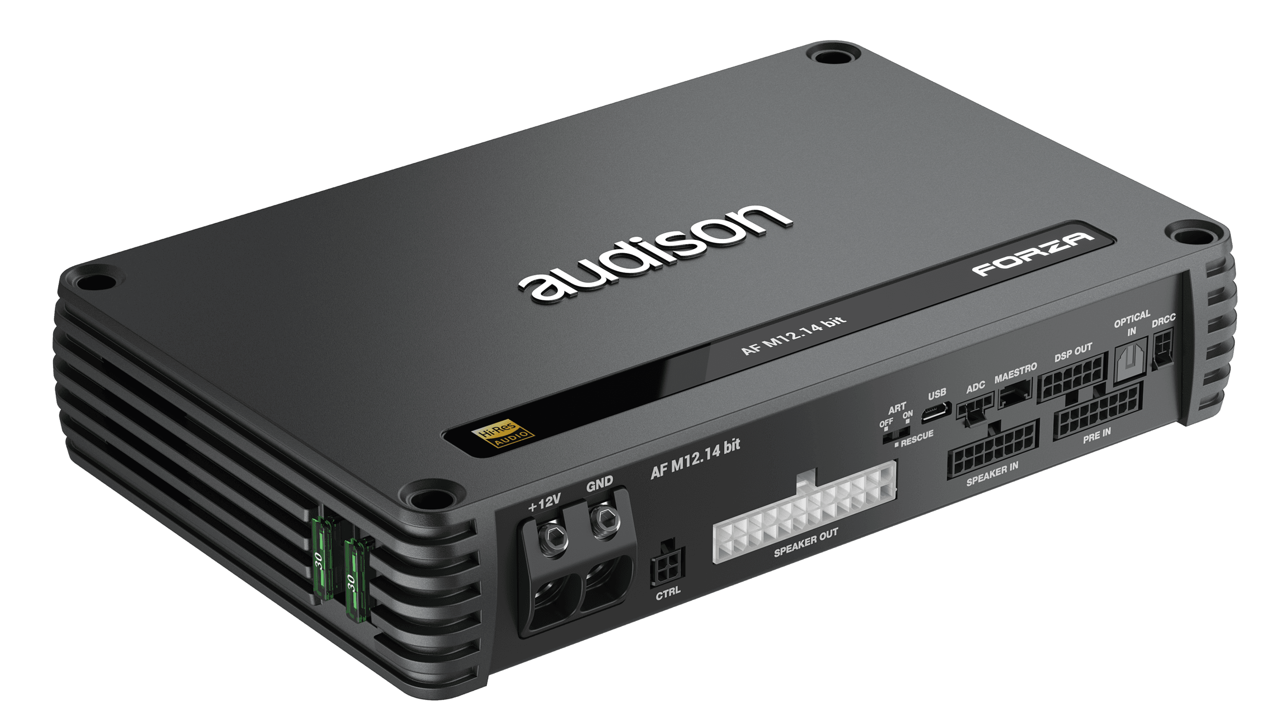 AUAFM12.14bit – Amplificateur 12 canaux avec DSP 14 canaux