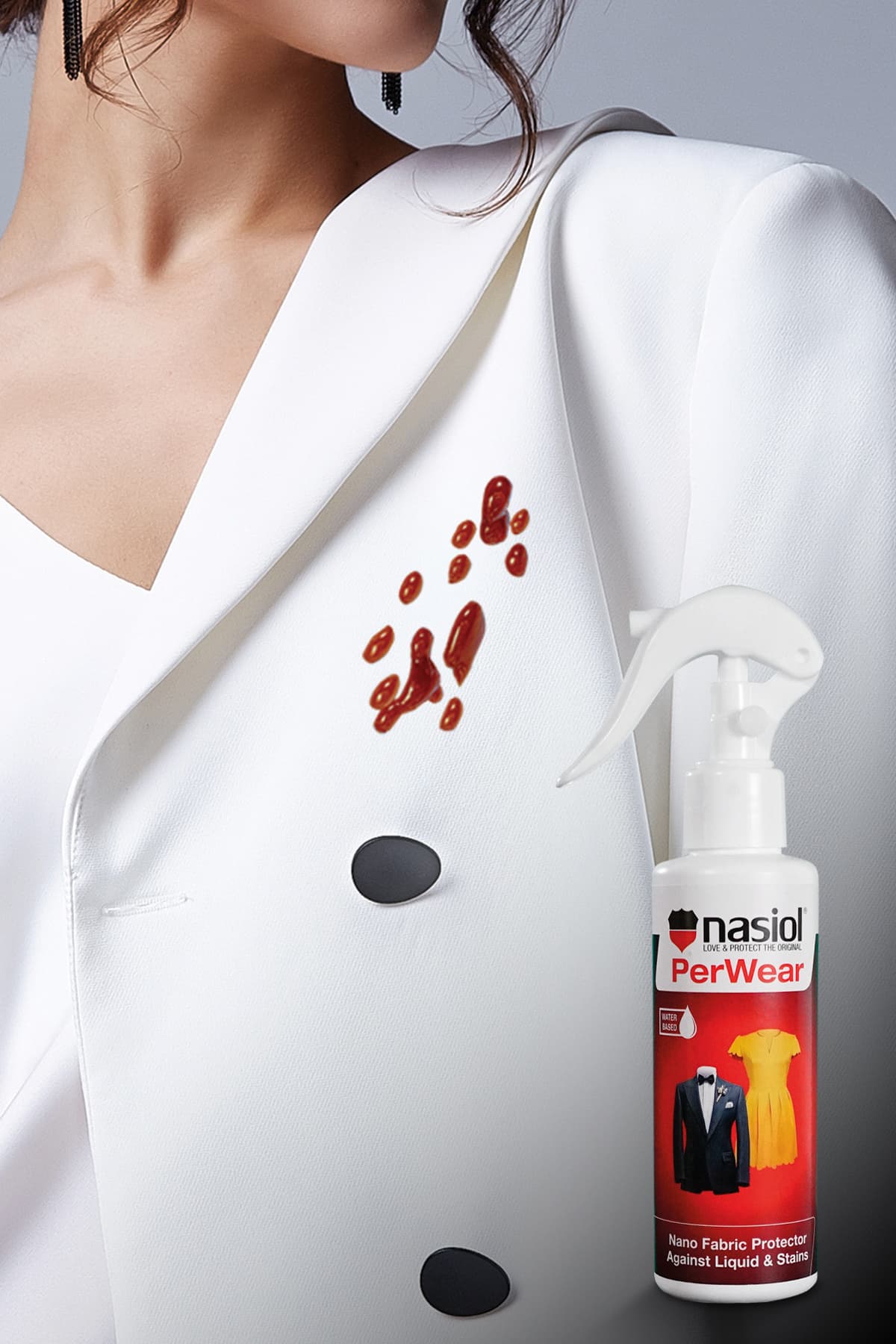 PerWear | Nano-revêtement | Universel | Hydrofuge et anti-taches