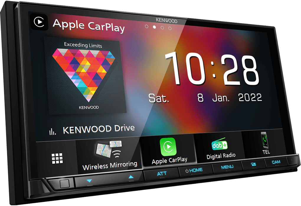 DMX8021DABS | Autoradio 2-DIN | Universel | Wireless CarPlay & Android Auto