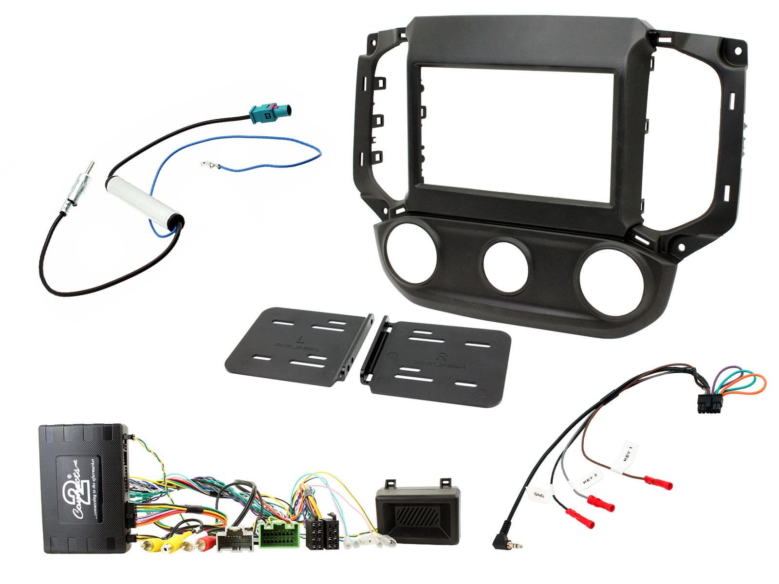 CTKCV13 | KIT d’installation multimédia | Chevrolet S-10, Colorado