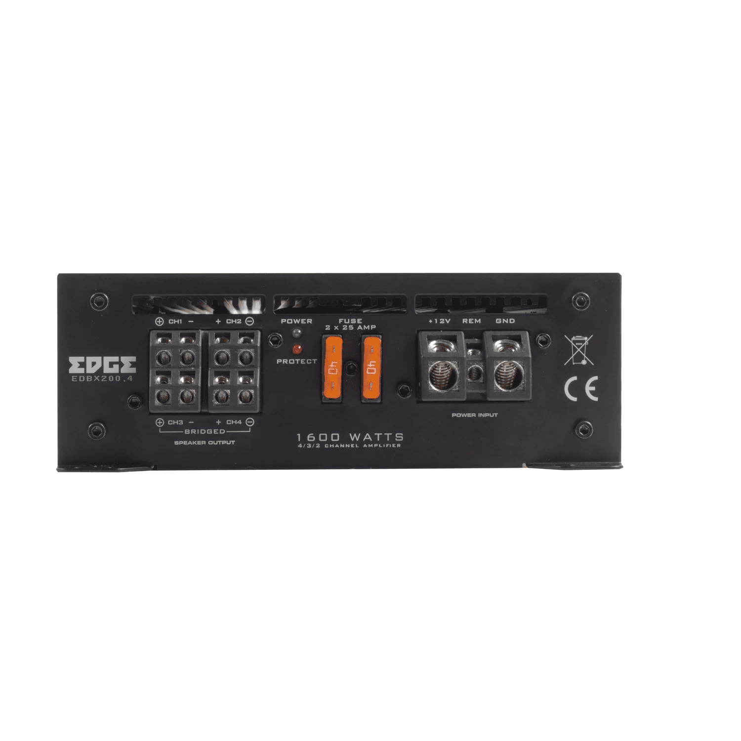 EDBX200.4-E1 | Amplificateur 4 Canaux | Universel | 4 x 200 Watt RMS @ 2 Ω