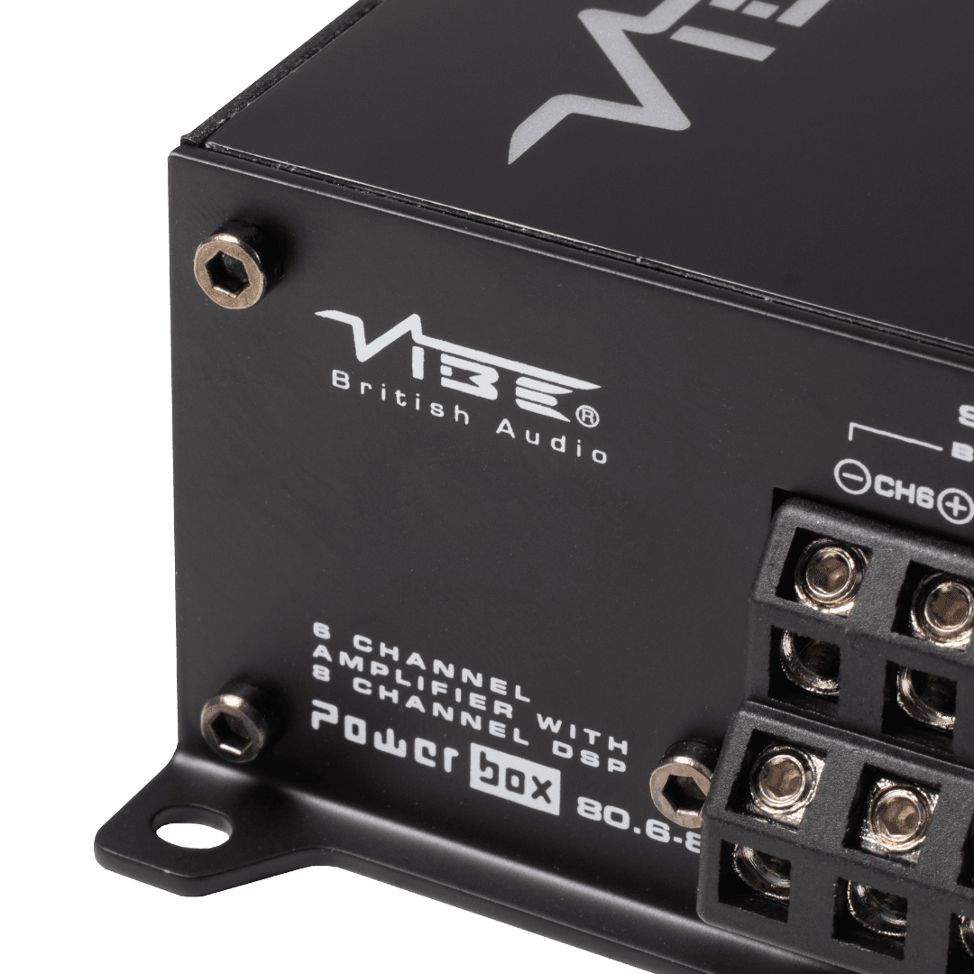 POWERBOX80.6-8DSP-V3 | Amplificateur DSP | Universel | 6 x 80 Watt RMS