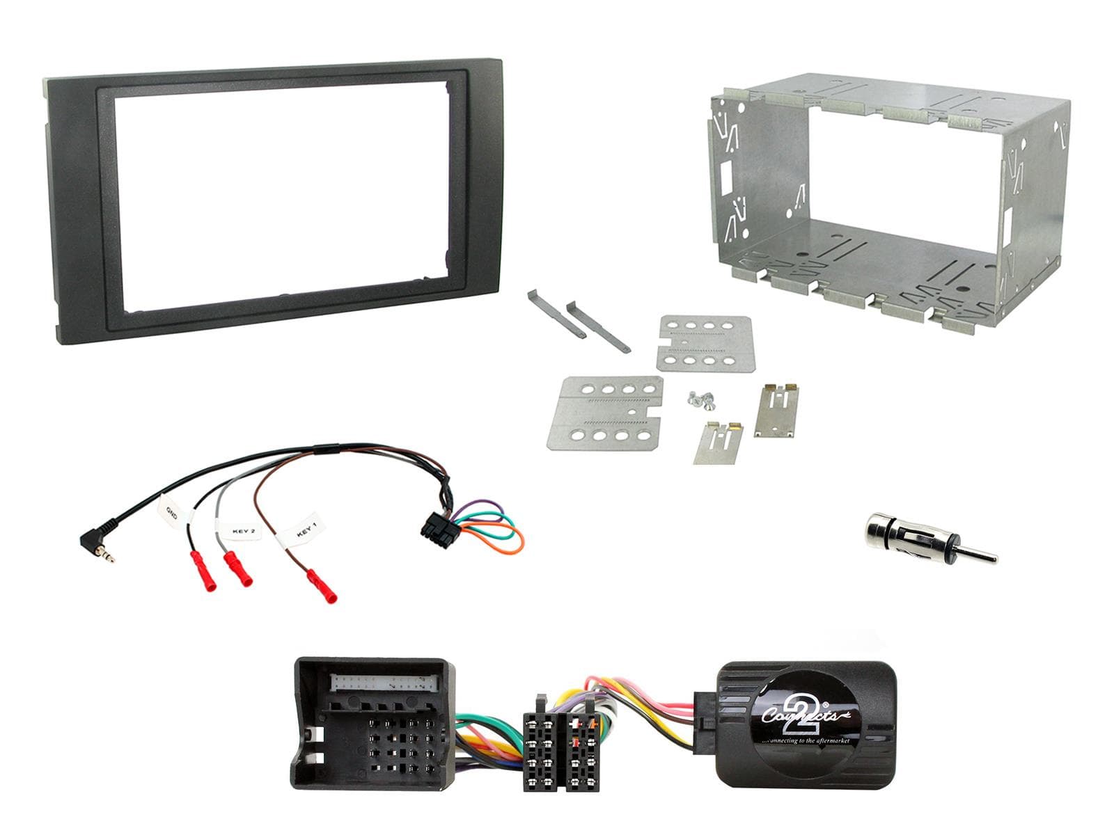 CTKFD46 | KIT d’installation multimédia | Ford C-Max, Focus, Fiesta