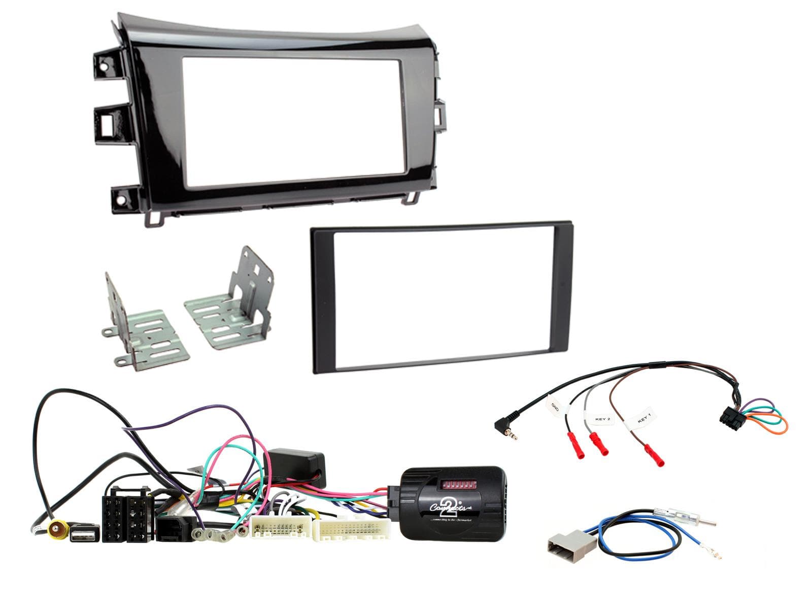 CTKNS10 | KIT d’installation multimédia | Nissan Navara