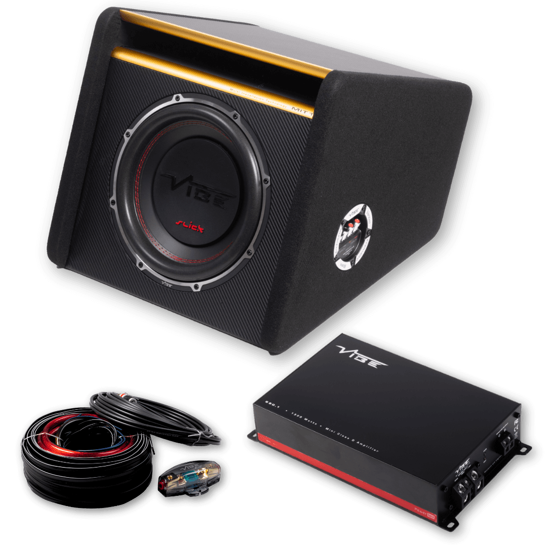 SLICKMIT12-V3-PACK | Pack Subwoofer | Universel | 12" 500 Watt RMS