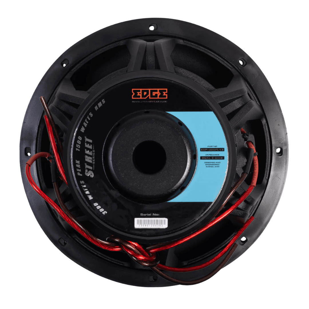 EDP122SPL-E3 | Subwoofer Seul | Universel | 1500 Watt RMS @ 2+2Ω