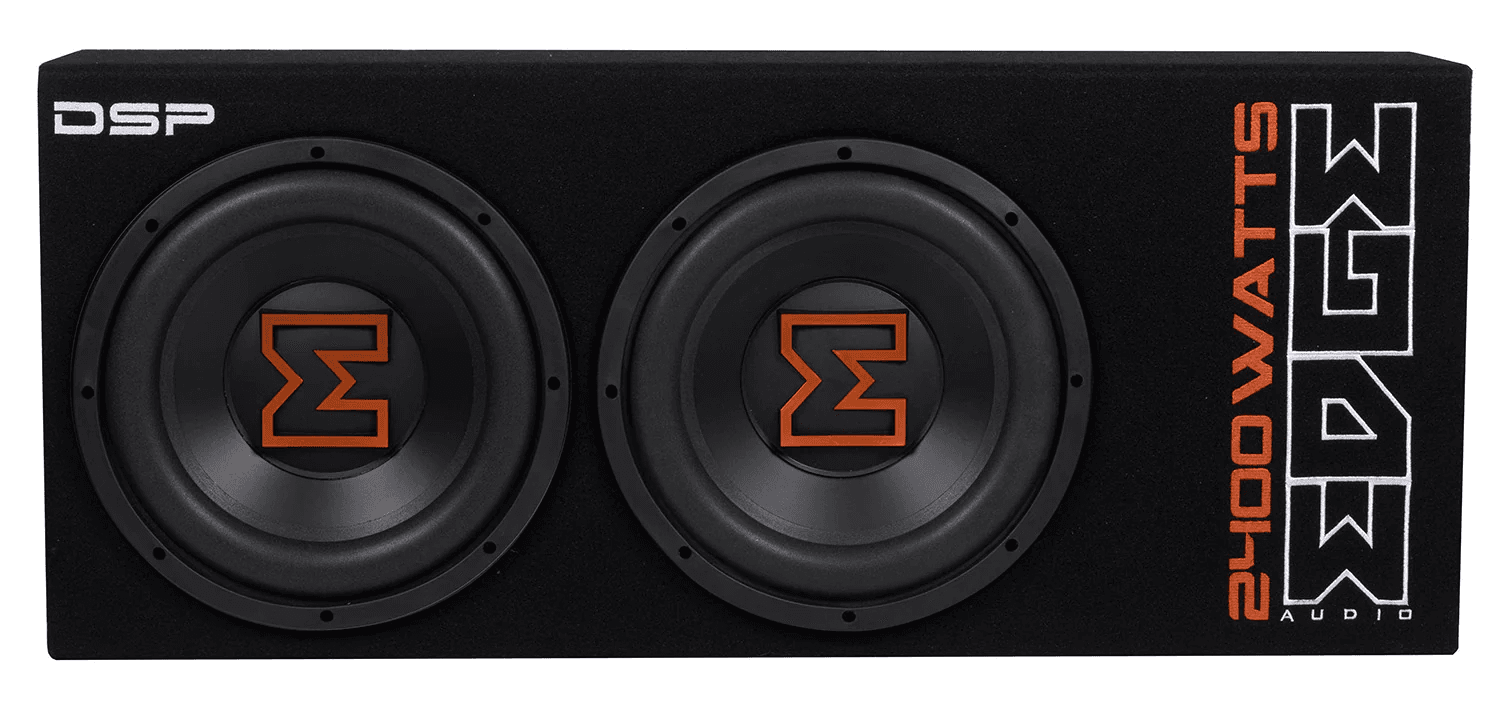 EDBX12TADSP-E3 | Caisson de Basses Actif | Universel | 2 x 12" – 800 Watt RMS