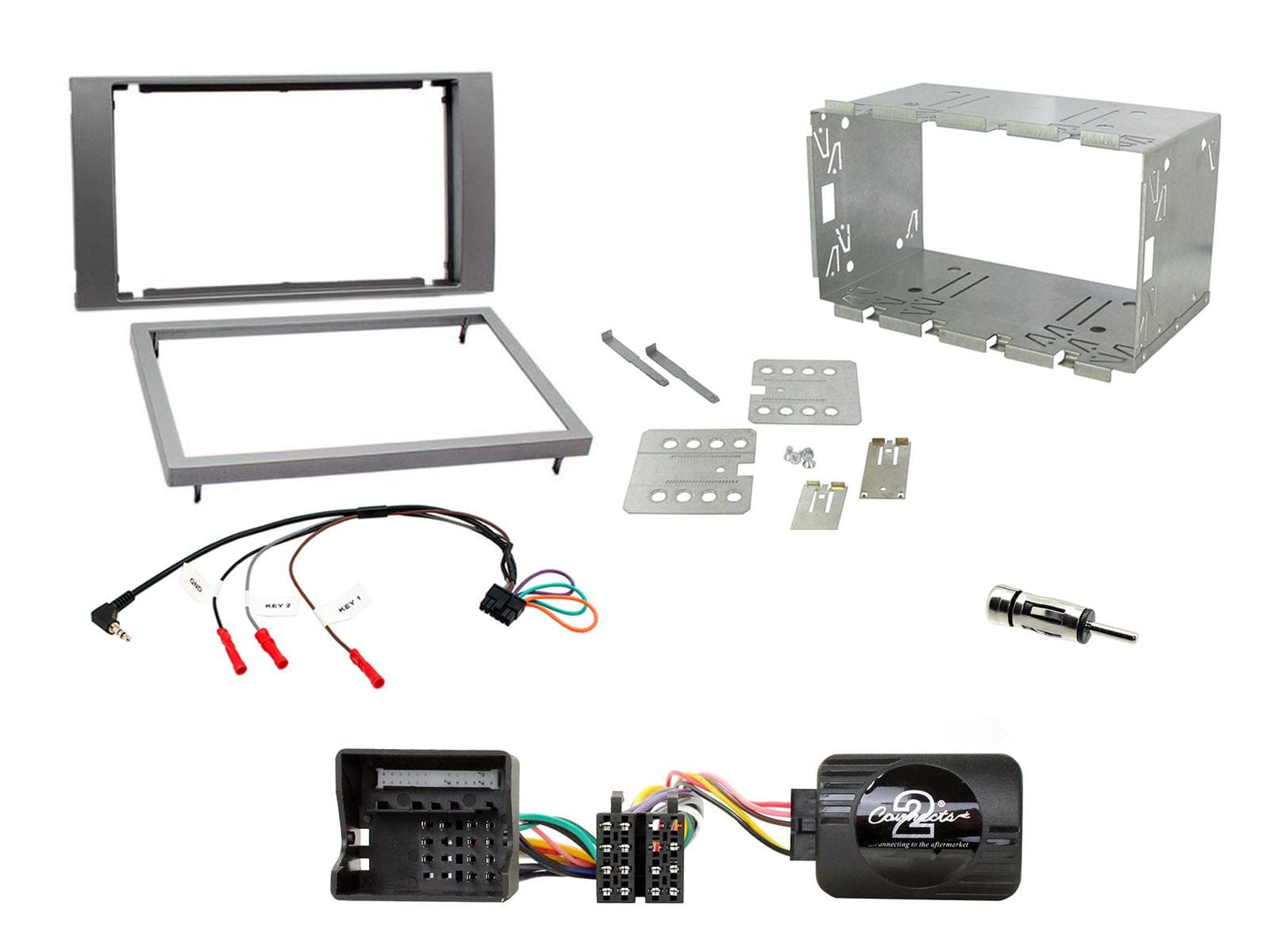 CTKFD48 | KIT d’installation multimédia | Ford C-Max, Focus, Fiesta