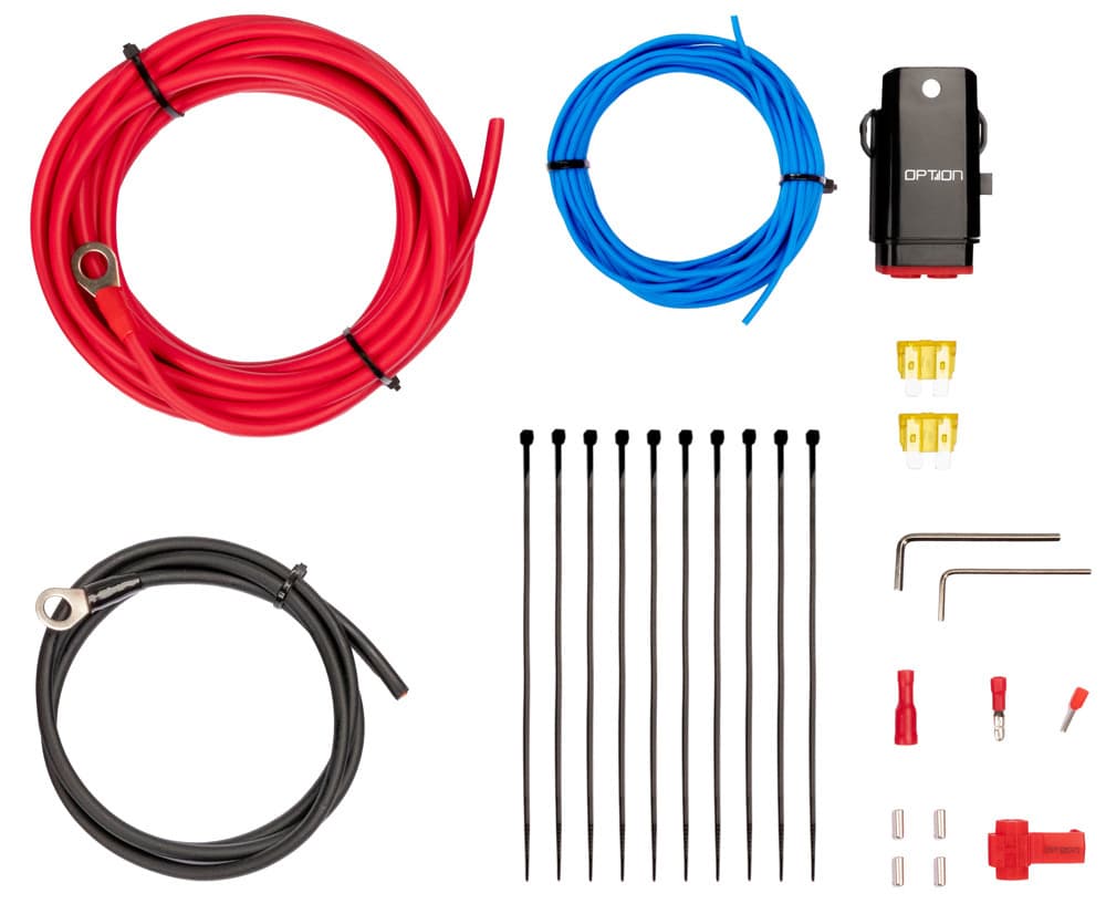 V6-KUPFER – Kit de Câblage Amplificateur OFC 6 mm²