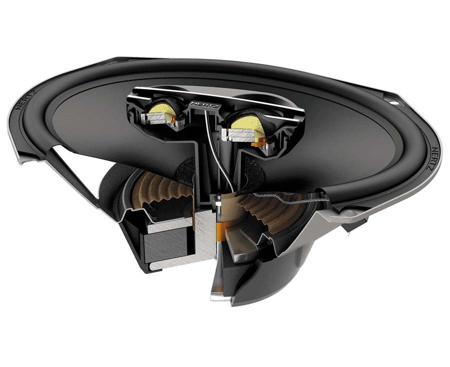 HZCPX690 | Haut-parleurs Coaxiaux 3 Voies | Universel | 6x9" – 120 Watt RMS