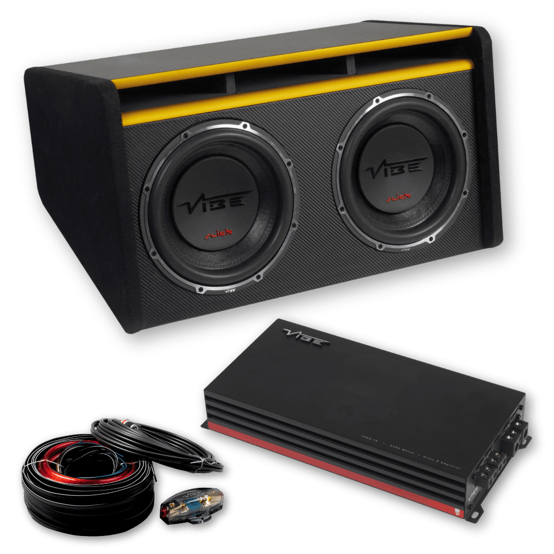 SLICKMIT12T-V3-PACK | Pack Subwoofer Complet | Universel | 1000 Watt RMS