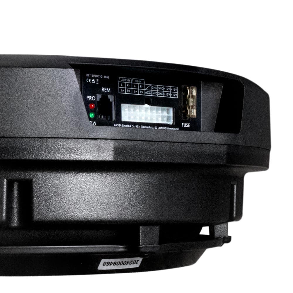 DRIVE12RA | Caisson de Basses Actif pour Roue de Secours | Universel | 150 Watt RMS