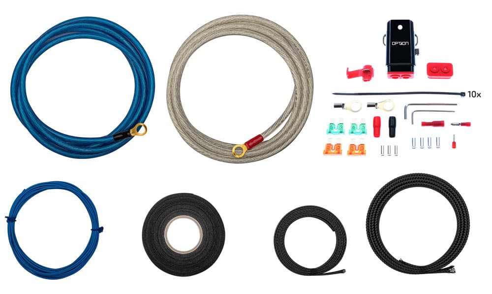 V10-KUPFER-BMW – Kit de câblage en cuivre 10 mm² pour batterie arrière