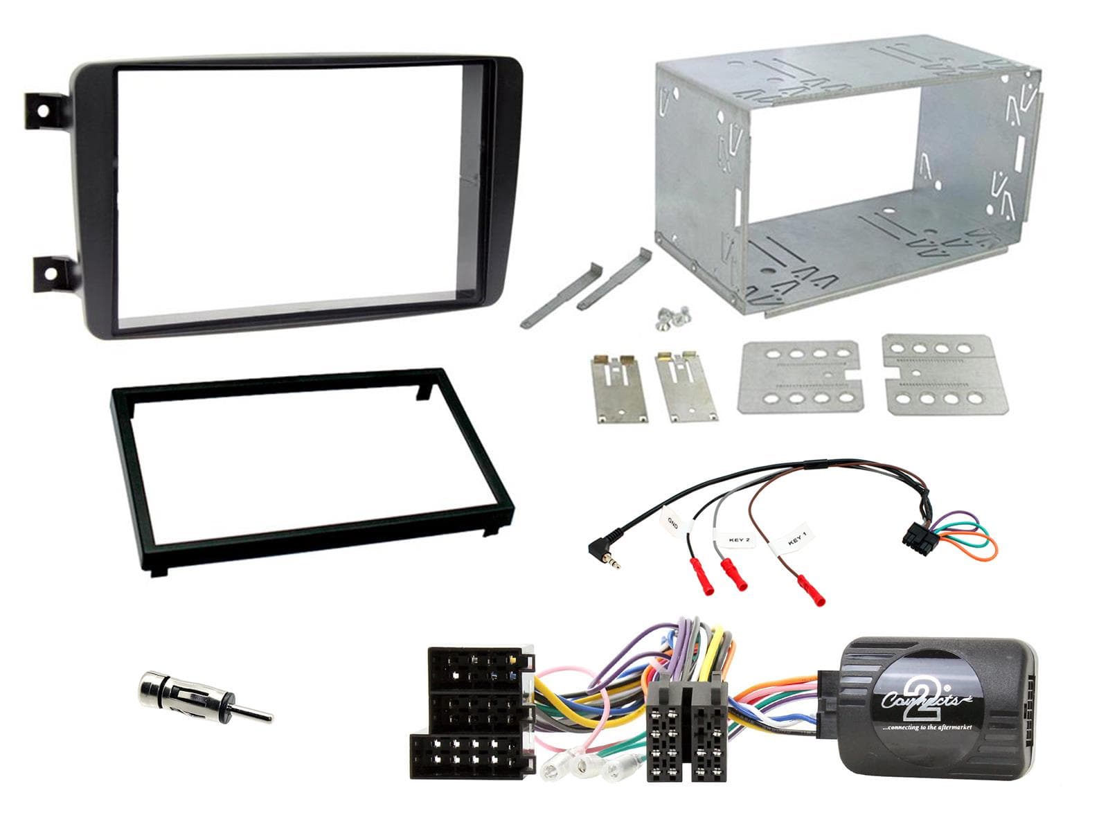CTKMB02 | KIT d’installation multimédia | Mercedes Classe C, CLK