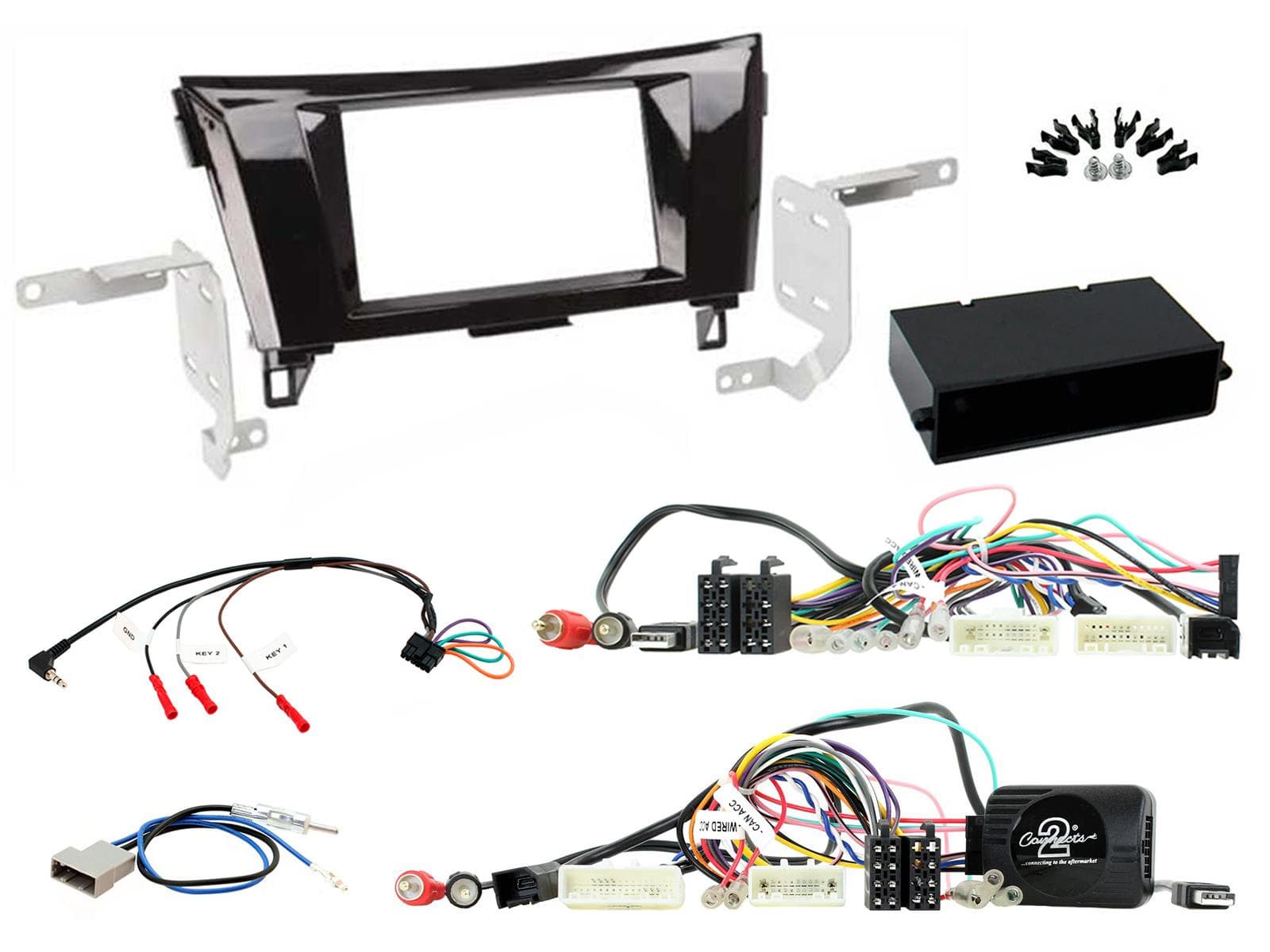 CTKNS04 | KIT d’installation multimédia | Nissan Qashqai